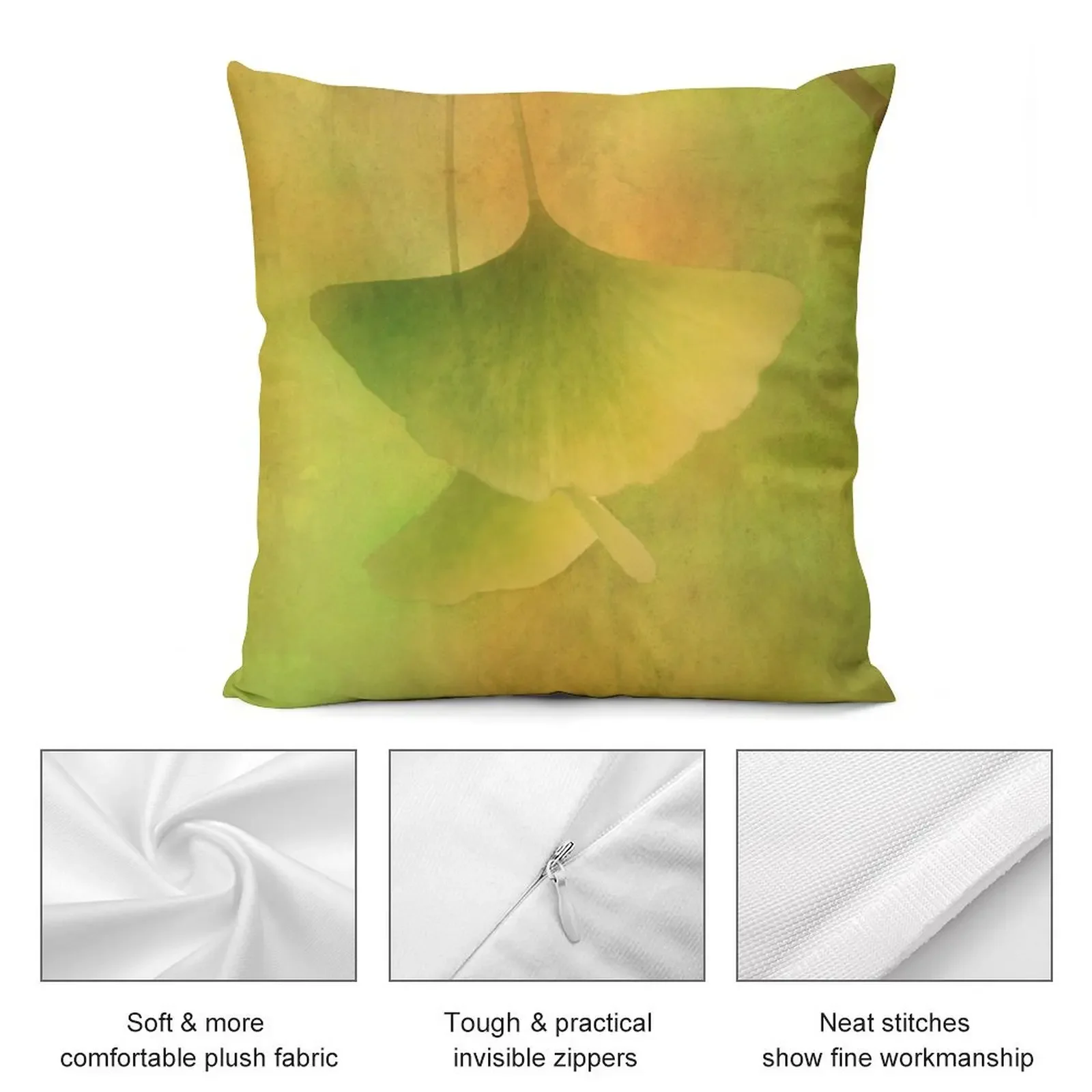 Декоративная подушка Gingko Love наволочка рождественская декоративная для дивана