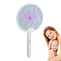 bugs zapper mosquitoes trap racket folding fly killers lamp 3200v mosquitoes trap racket portable bugs zapper racket for bugs