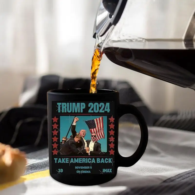 Кофейная чашка Президента 11 унций керамическая кружка с попыткой убийства