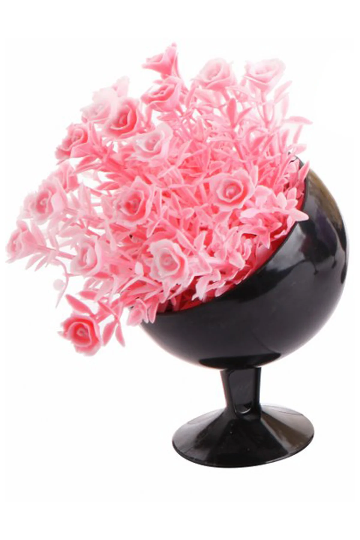 

Mica Pedestal Globe Plug Decorative Artificial Pink Rose 16 cmAnime, Genshin Effect, Stickers, One Piece, home Decor