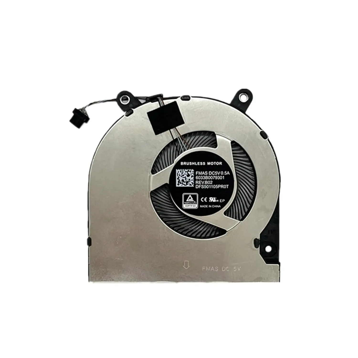 Фото Вентилятор охлаждения процессора для HP 14-DW 14M-DW TPN-I137 L96492-001 14M-dw0023dx EG50040S1-CL80-S9A 6033B0087901 №1