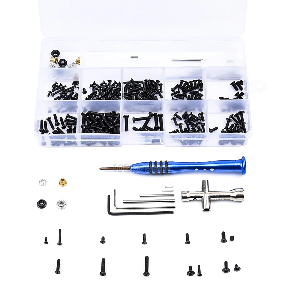 WLtoys 144001 124018 124019 1/14 M2 M2.5 M3 набор крепежных винтов с крестообразным рукавом
