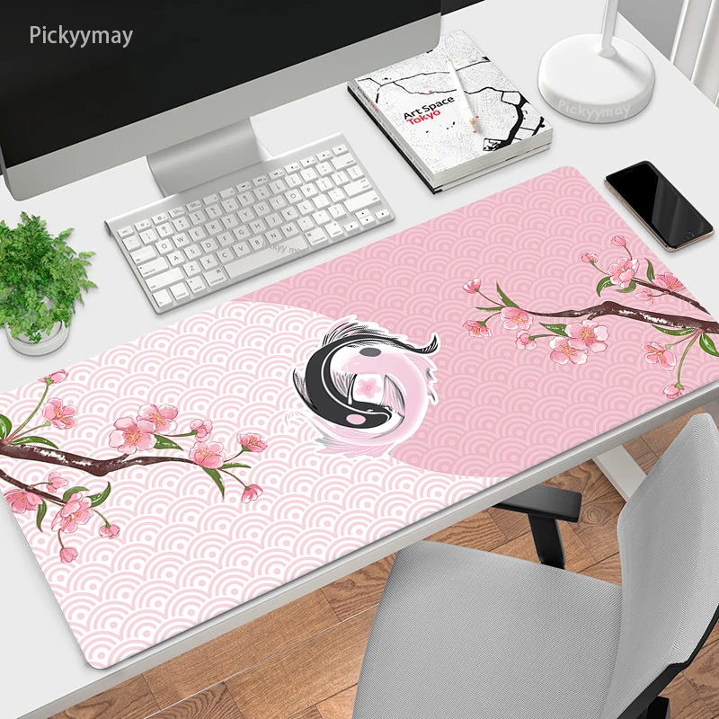 Коврик для мыши Sakura с клавиатурой ПК офисные аксессуары 90x40 см игровой коврик