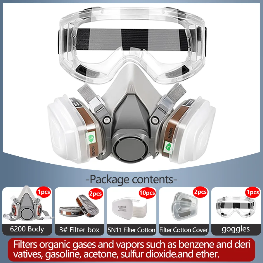 

Химический респиратор Dolphin Protect 6200