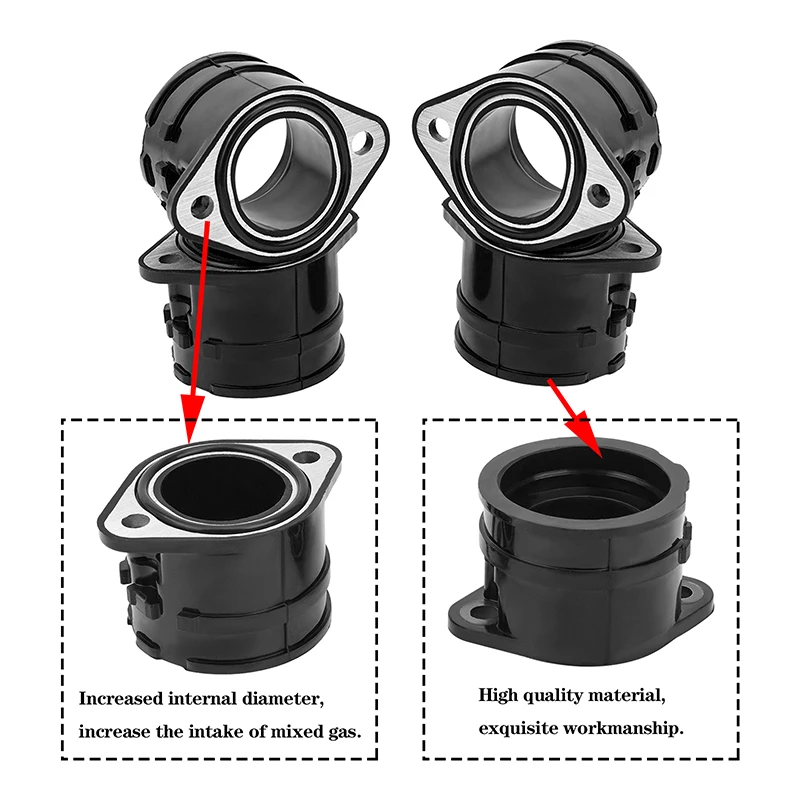 Интерфейс карбюратора мотоцикла/впуск манофы для Kawasaki ZR400 ZRX400 1994-1996 1998-2001 2003-2008 ZR
