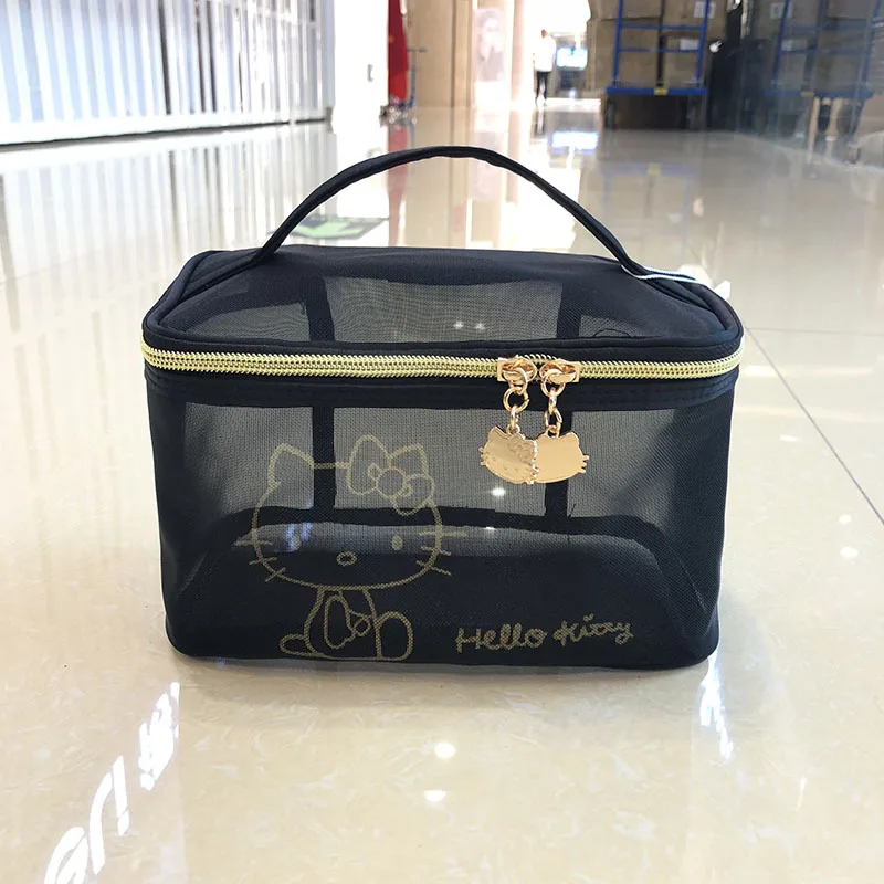 

Сумка для хранения Hello Kitty Kawaii мультяшный простой портативный большой емкости стирка фотоальбом подарок на день рождения оптом