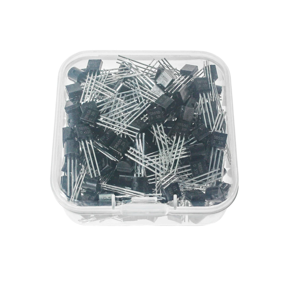 

200pcs/box Transistors kit S8050 S8550 S9012 S9013 S9014 S9015 S9018 SS8050 SS8550 PNP Transistor