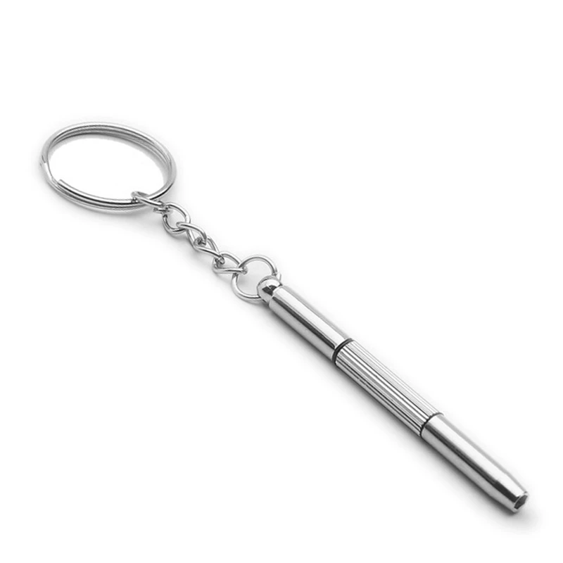 

3in1 Eyeglasses Screwdriver Sunglass Watch Repair Kit Screwdriver Tool Keychain