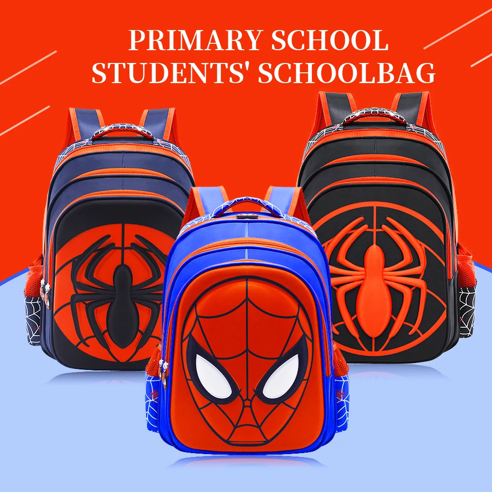 Elementary School Bag  Waterproof Children's Boys Kindergarten Backpack Boys' Schoolbag for Grades 1-3-6