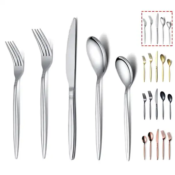 

Silverware Set 20 Pieces, Flatware Set, Cutlery Set Service For 4