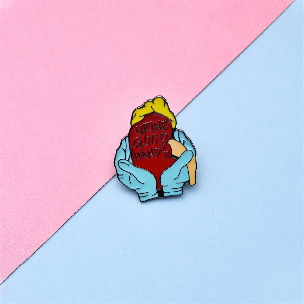 Значок на лацкан с эмалью для доктора или медсестры |