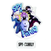 spy x family anya forger yor forger loid forger bond forger acrylic standee figurines desk decoration cake topper