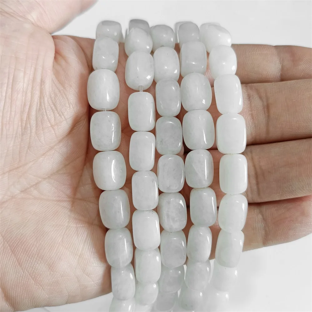 Оптовая продажа бусины из натурального гладкого Квадратного камня россыпью для