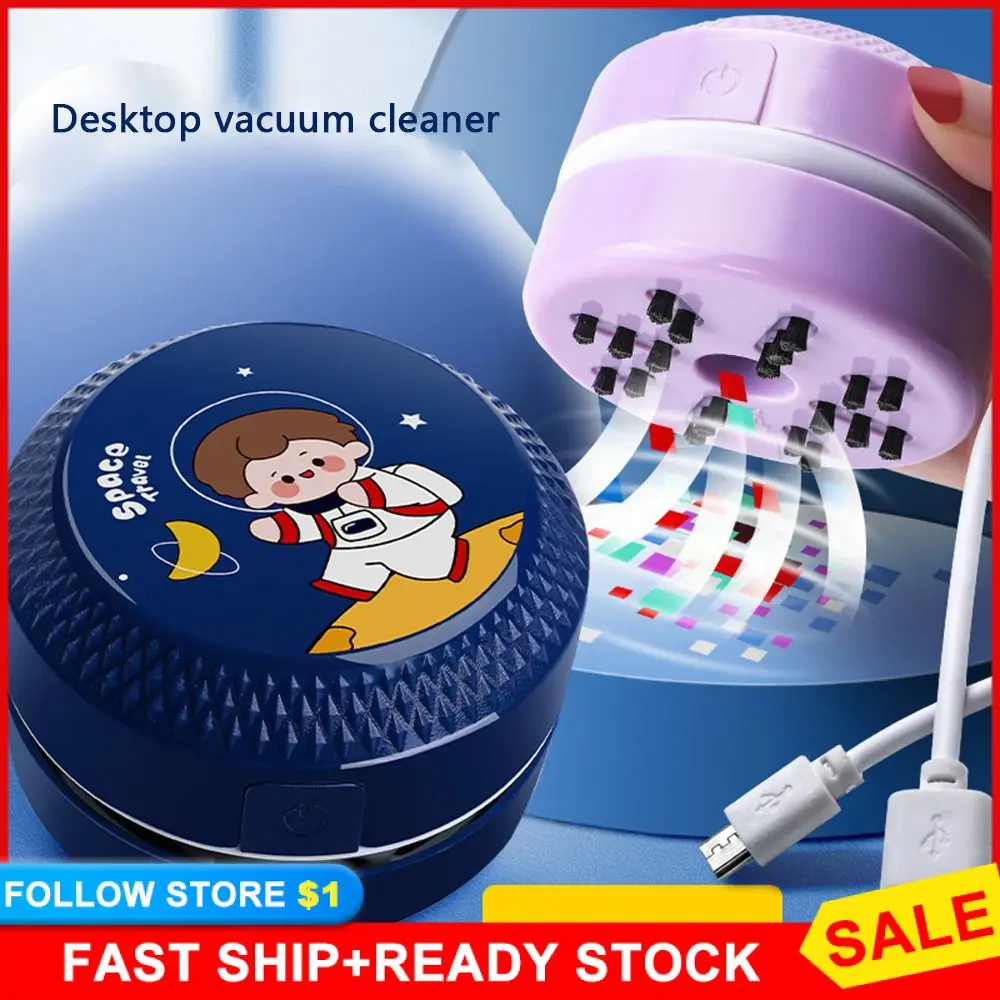

Table Sweeper Super Suction Portable Vacuum Cleaner Household Cleaning Tool Cleaning Brushes Small Mini Handheld Dust Sweeper