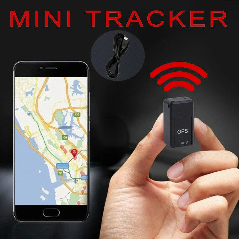 GF07 Магнитный мини-автомобильный трекер GPS-локатор слежения в реальном времени