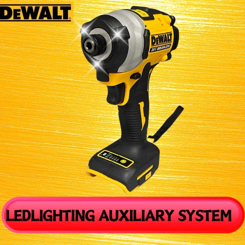 Фото DEWALT DCF850 20 В ударная отвертка электрическая ударная дрель электроинструменты 205NM бесщеточный двигатель аккумуляторный инструмент №2