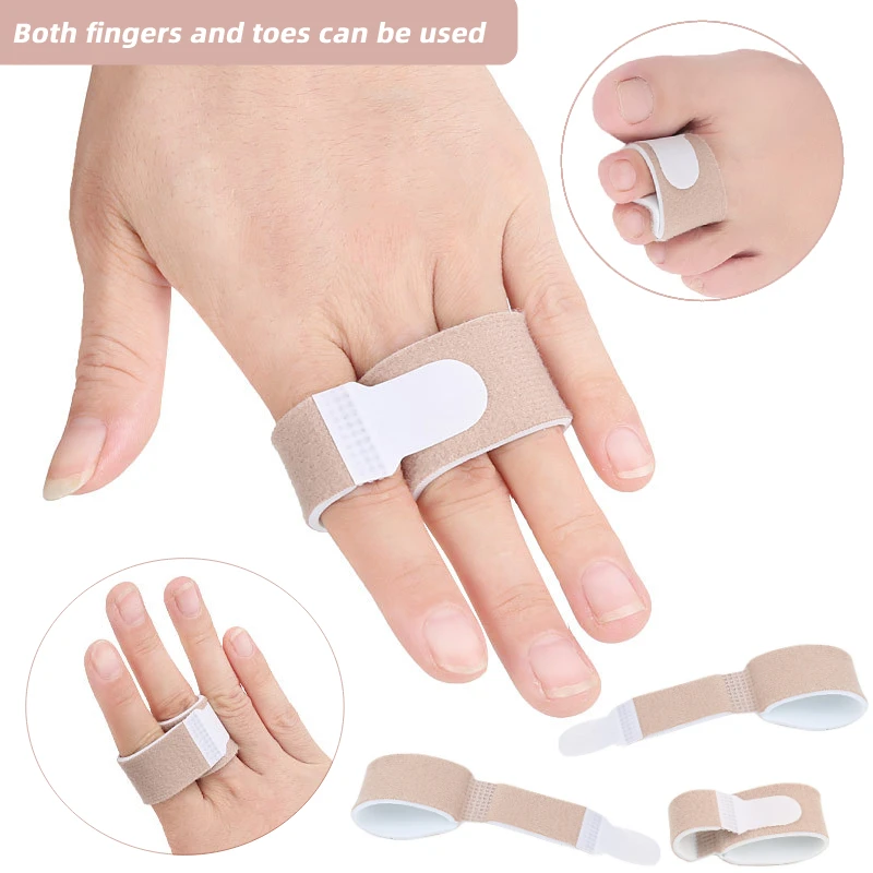 

5Pieces Overlapping Separators Finger Foot Care Corrector Bandage Hallux Valgus Bunions Straightener Hammer Toe Orthopedic