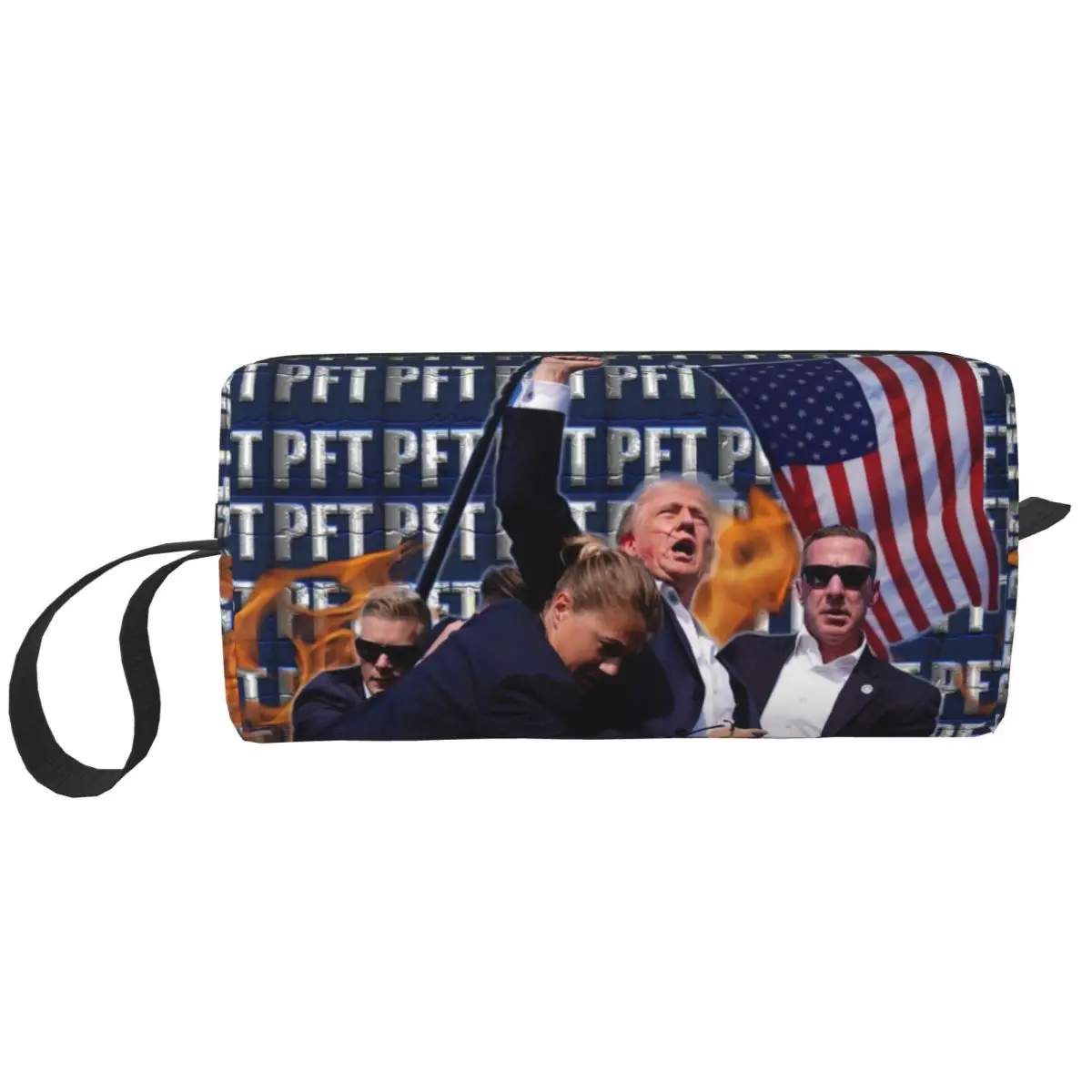 Косметичка с изображением Трампа