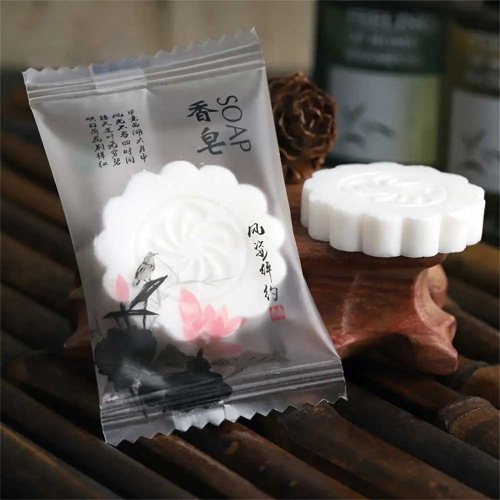 

Comfortable Soap Delicate Foam Different Style Disposable Soap Disposable Small Soap Homestay Soap Disposable Adolf Fragrant