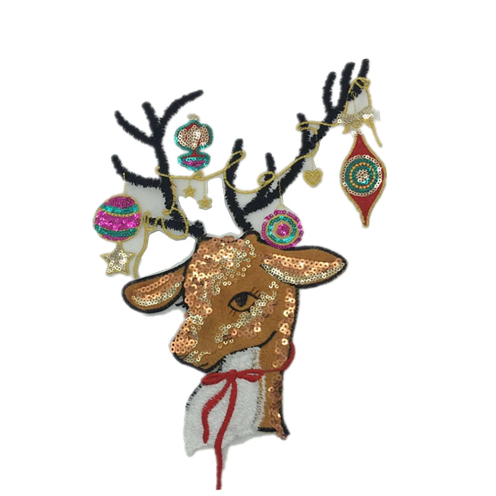 

On Iron Sewingpatch Sew Stickers Decorative Badges Transfers Paste Clothes Ironing Jeans Applique Hole Animal Embroidered
