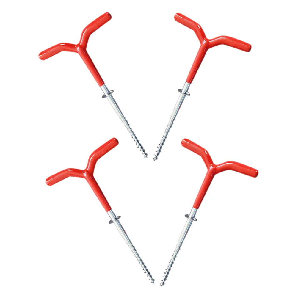 4 шт. рыболовная палатка аксессуары для ледяной дрели наземные колья гвозди