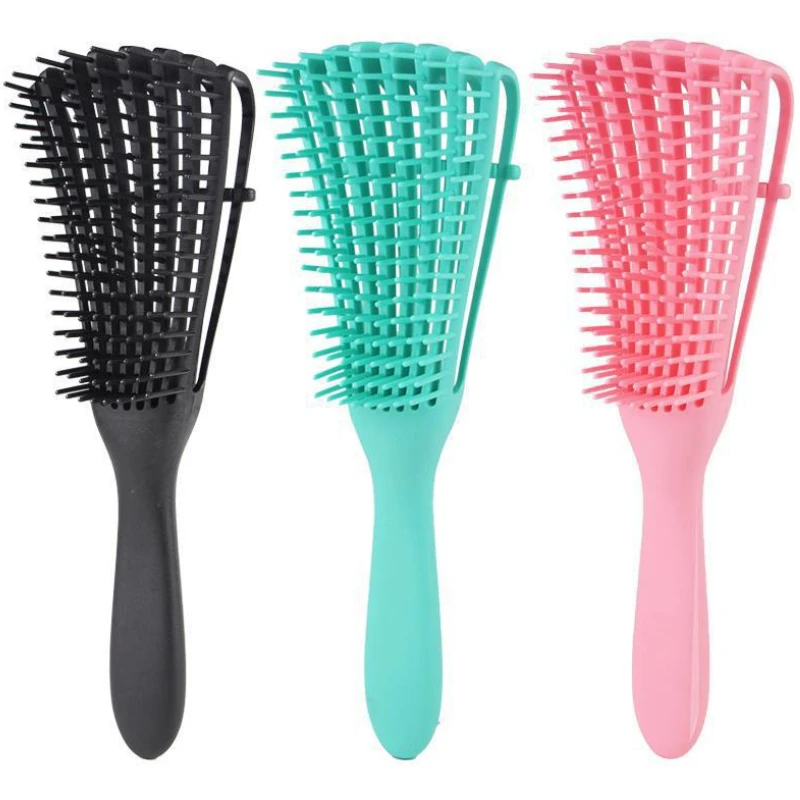 

Hair Comb Massage Scalp Eight Claw Care Hair Brush Hairdressing Detangling Brush Professional Straightening Brush