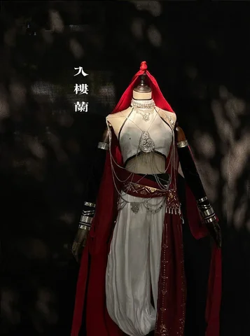 Xilian Косплей Хуа Чэн костюм Xie Lian Yue Shen Loulan Cos платье Китайская ТВ серия TGCF Tian Guan Ci Fu Hanfu полный костюм