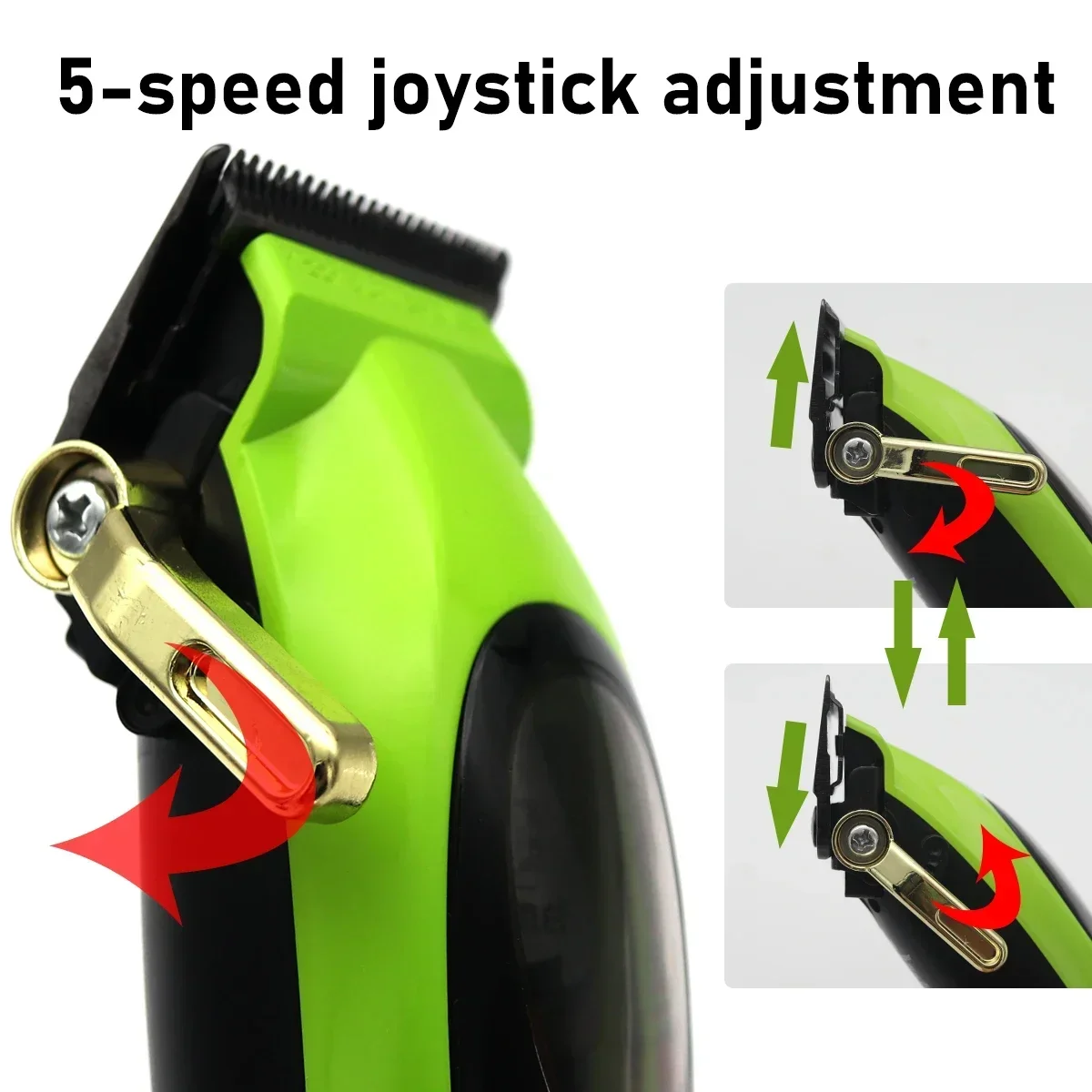 Kemei 2035 Машинка для стрижки волос Парикмахерская Профессиональный беспроводной