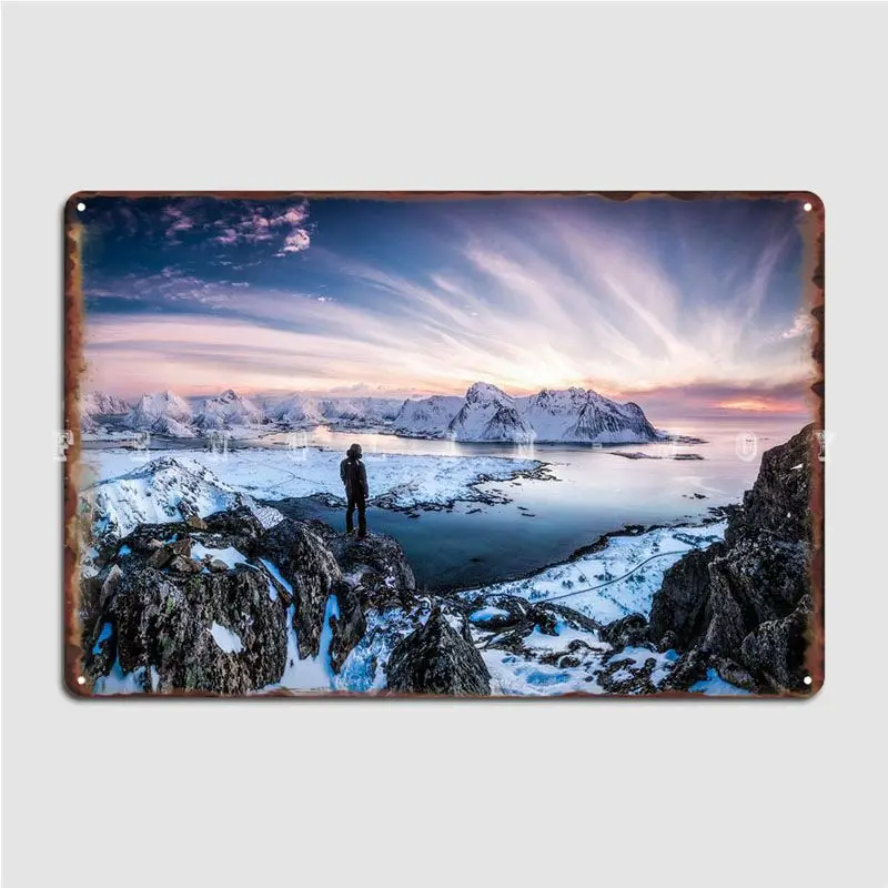 

Standing At Norway Metal Plaque Poster Club Home Wall Decor Club Bar Design Tin Sign Posters