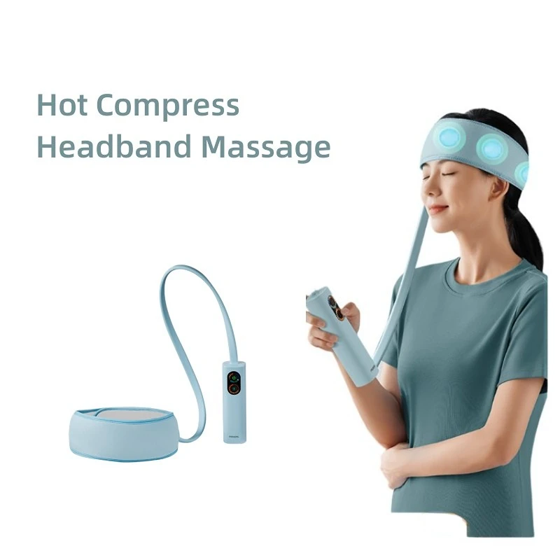 

Intelligent Head Massager Scalp Massager Headband Artifact Household Electric Kneading Hot Compress Meridian Dredge Instrument