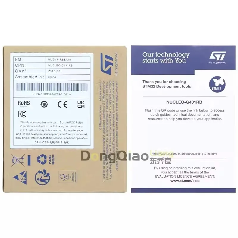 Оригинальный запас NUCLEO-G431RB использует плату разработки микроконтроллера STM32G431RBT6