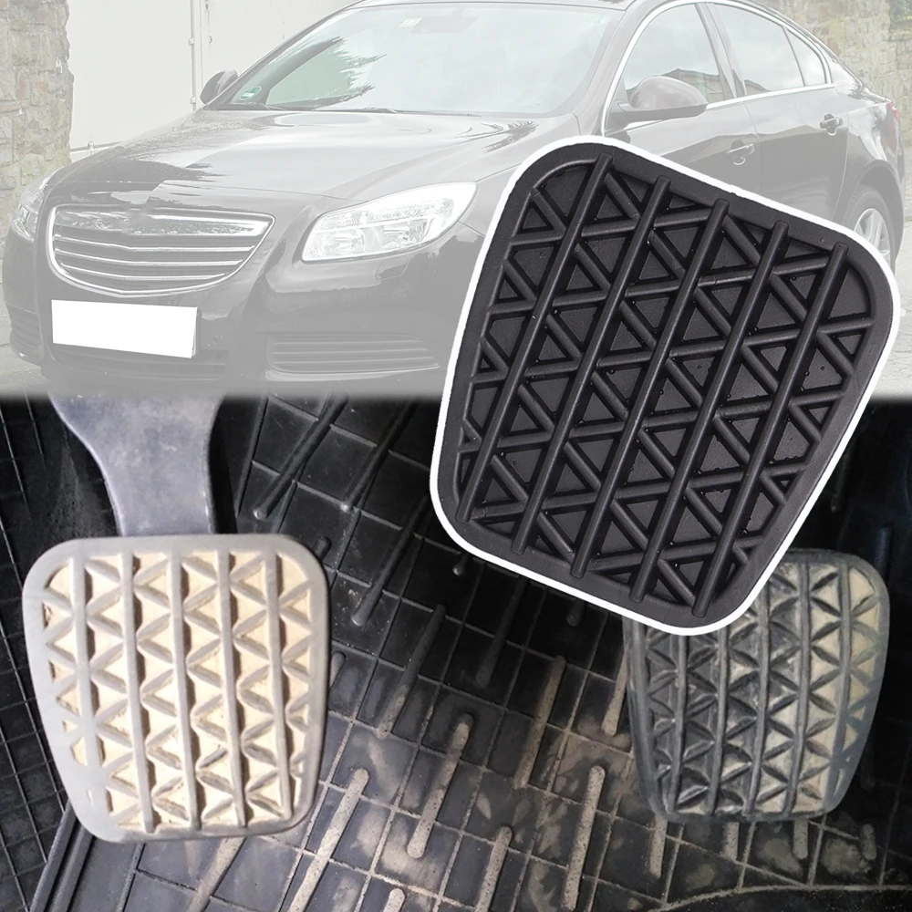 For Vauxhall Opel Insignia A MK1 (G09) 2009 - 2021 Holden Commodore Car Rubber Brake Clutch Foot Pedal Pad Covers Accessories