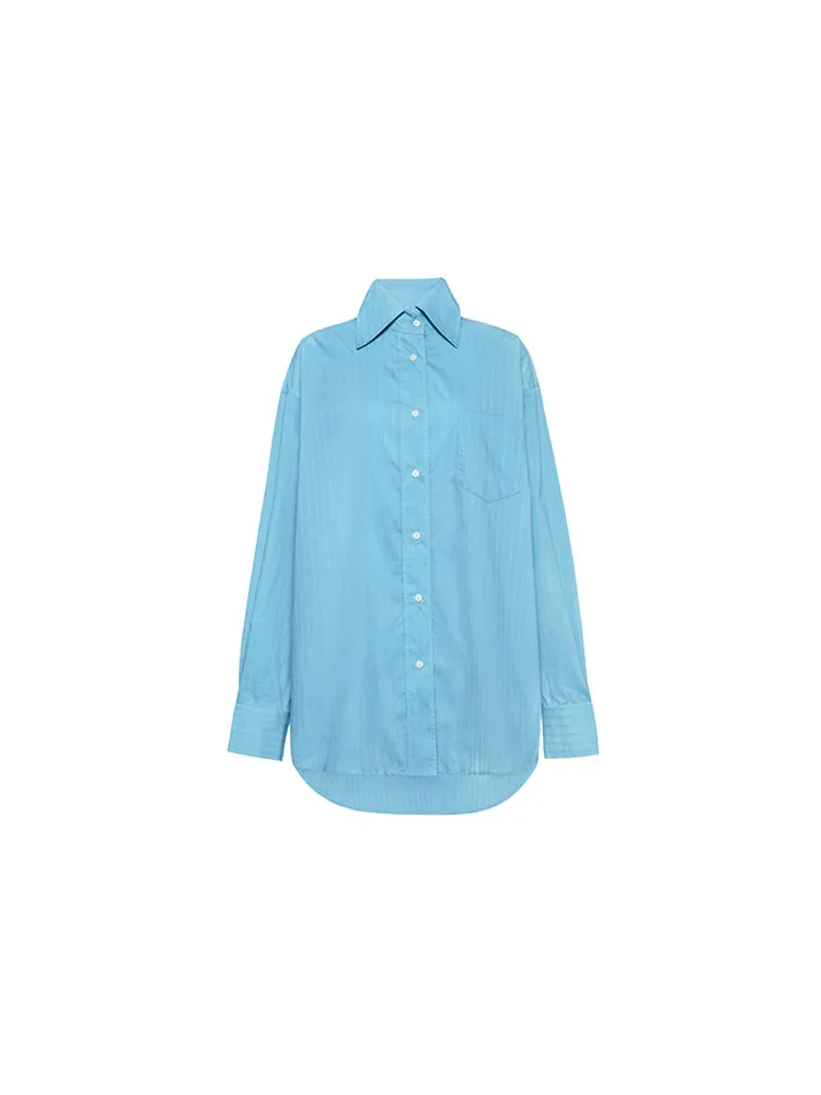 Meiyang [распродажа сбор утечек] Рубашки Hemingway окрашенная в пряжу жаккардовая парча