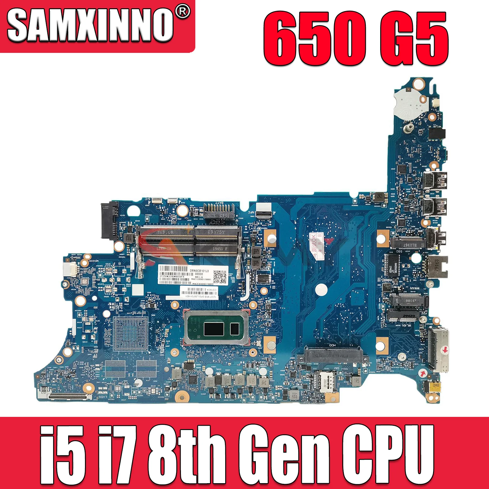 Материнская плата для ноутбука HP Probook 650 G5