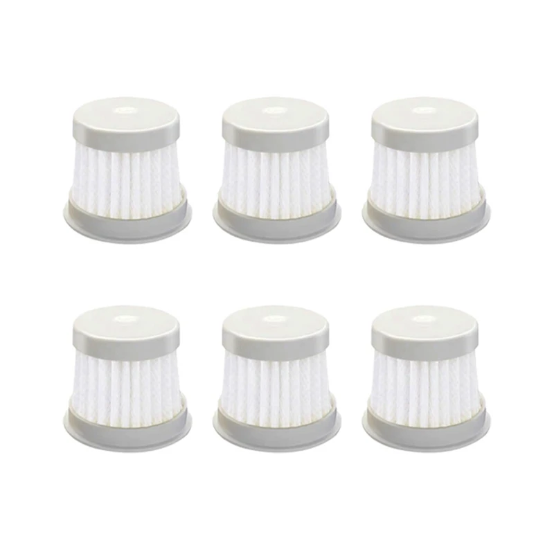 

6Pcs HEPA Filter For Haier ZC401F Mite Removal Instrument Vacuum Cleaner Accessories