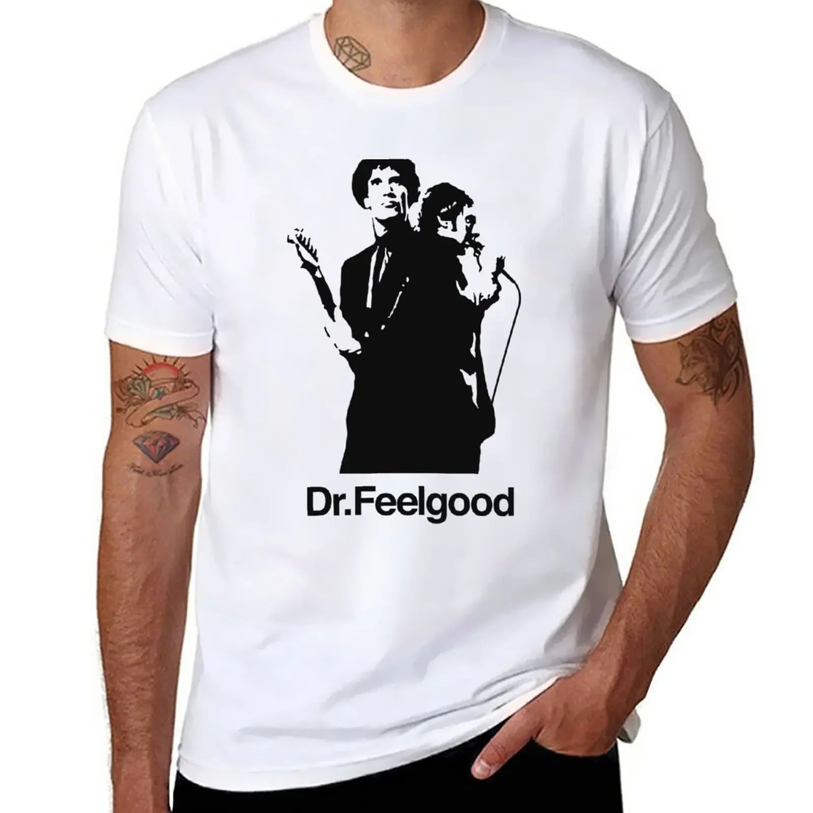 Мужская футболка с надписью Dr. Feelgood