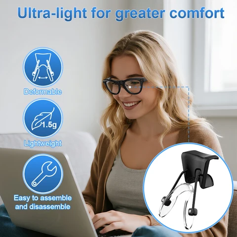 Противоскользящий зажим HiBloks для Ray-Ban Meta Wayfarer