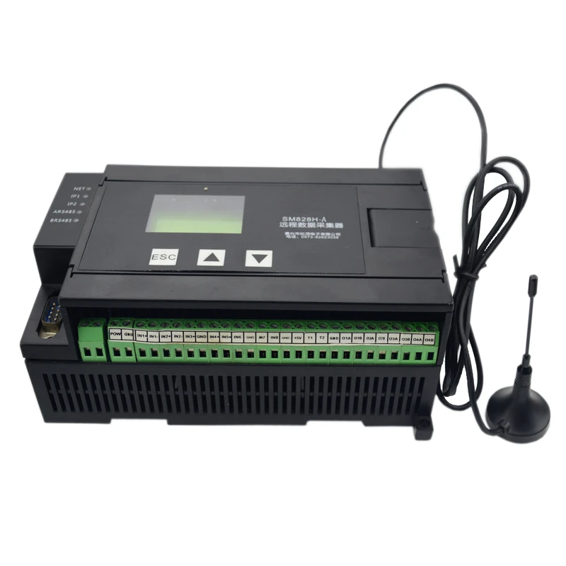

4-20mA 0-5V analog data collector GPRS data transmission terminal RTU remote transmission module SM828H-B