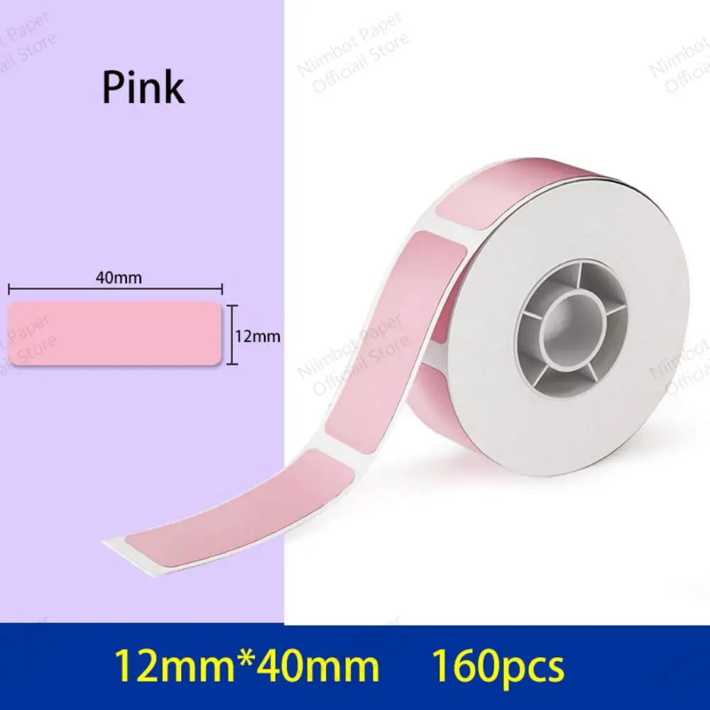 

Миниатюрный принтер этикеток NIIMBOT D11 D110, устойчивая к царапинам наклейка с защитой от жира, водонепроницаемая рулонная бумажная лента, флаг ...