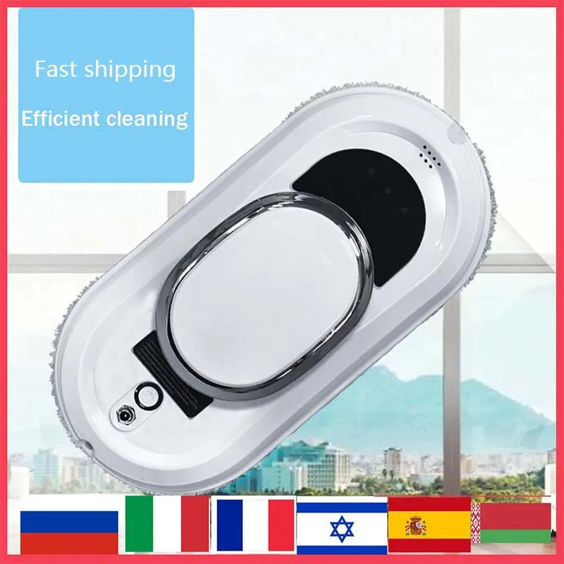 

High-rise window cleaning Cleaning robot for indoor/outdoor , automatic window cleaning robot with ultrasonic spray, smart glass