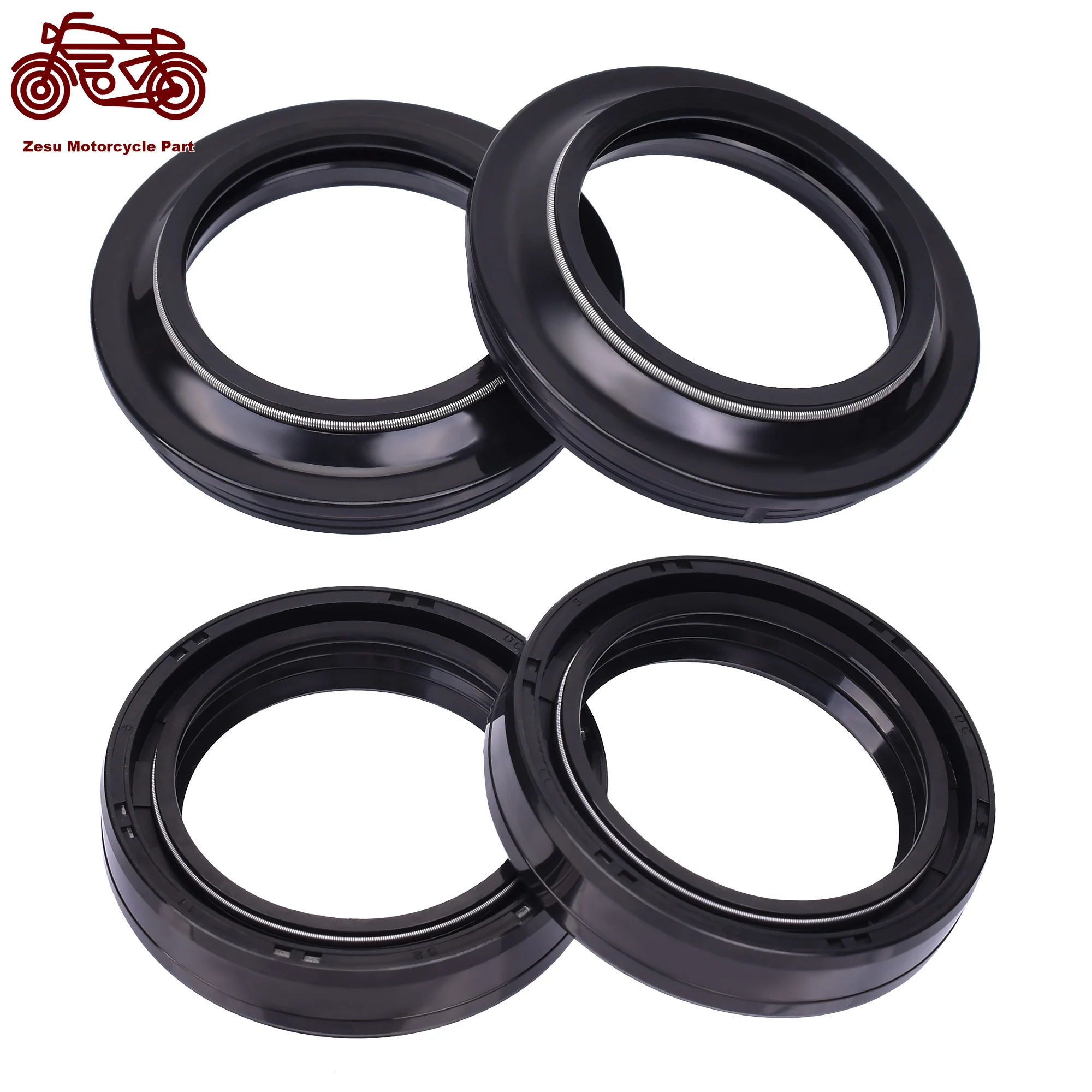 

38x52x11 Motor Bike Front Fork Damper Oil Seal 38 52 Dust Seal Cover For Kawasaki VN750 Vulcan 750 ZR250 ZR 250 VN 750