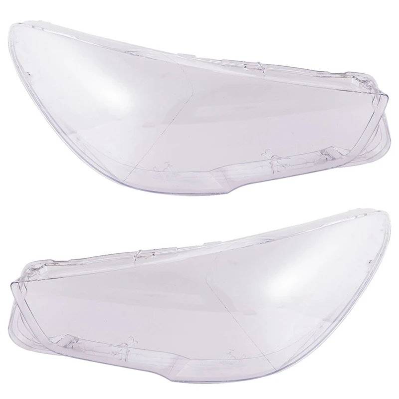

2Pcs Car Headlight Clear Lens Cover Lampshade Shell Cover For-Bmw F07 5 Series 2010-2017 - Front Right & Front Left