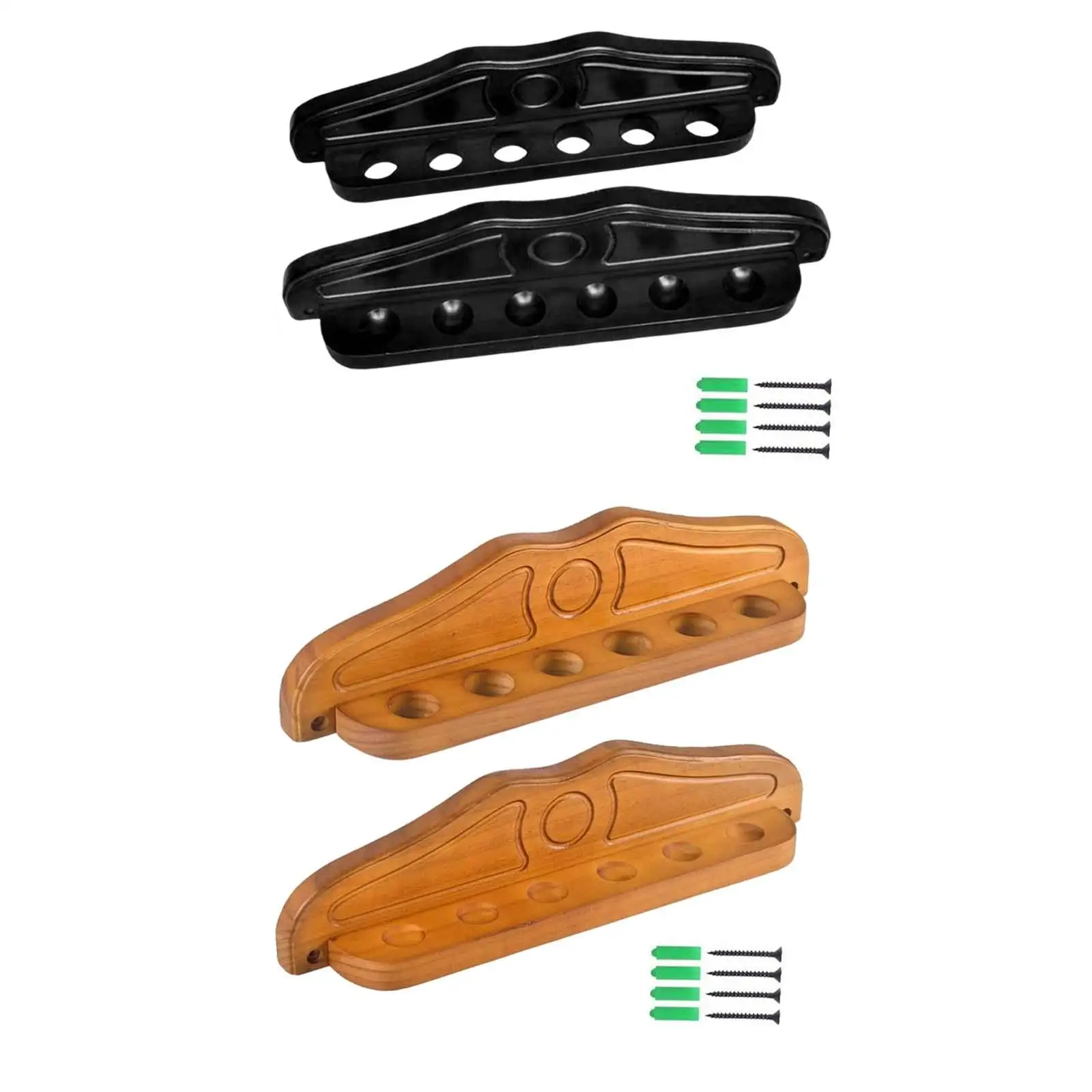 

Portable Billiard Pool Rack Holder Pool Table Wood Billiards Snooker Rod Rack