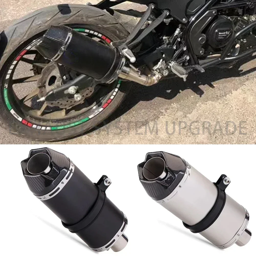 Универсальный 51 мм выхлопная труба мотоцикла Escape Moto модифицированный глушитель