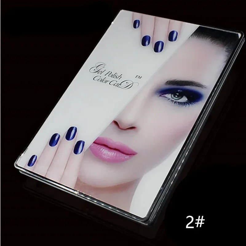 160-цветный Лак Для Ногтей Справочник Гель-лак Цветовая Диаграмма Дизайнерская