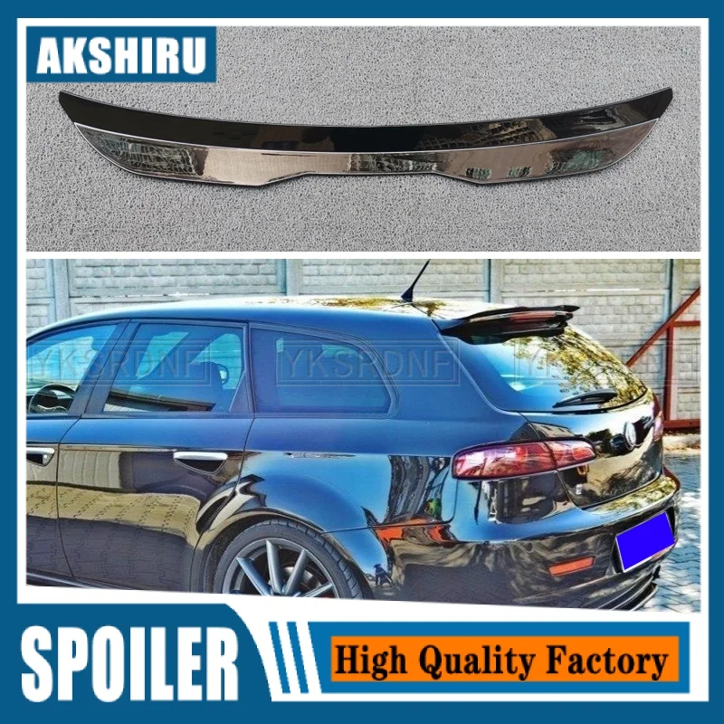 

Mini Spoiler For Alfa Romeo 159 Sportwagon 2005-2011 Glossy Black Universal Spoiler REAR ROOF WING For Alfa Romeo Accessories