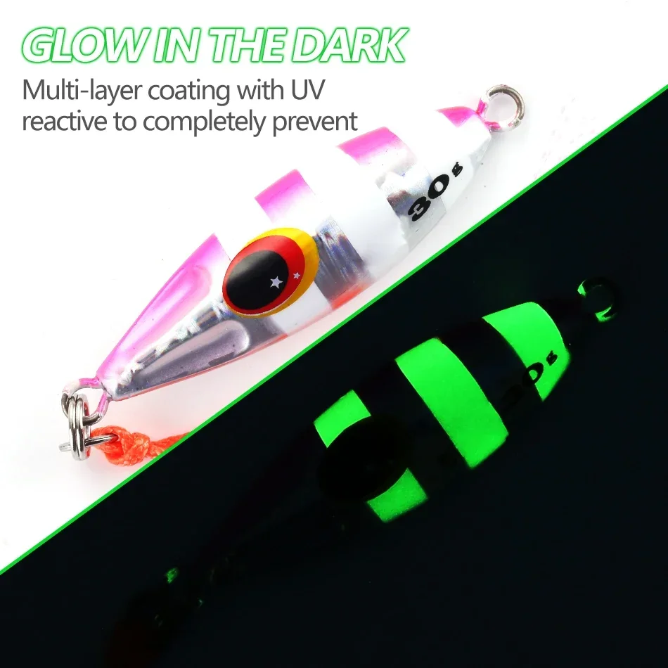 Новинка мягкие металлические приманки MOOKZZ 20 г 30 40 60 80 100 высококачественные для