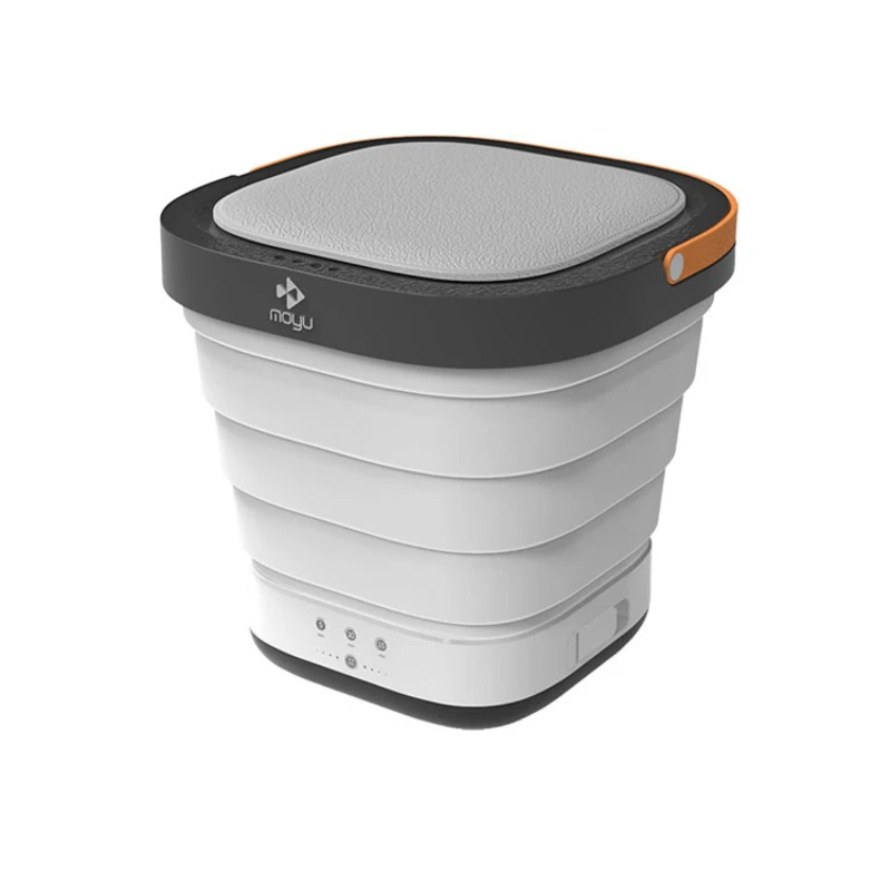 

2022 portable mini folding travel washing clothes machine compact laundry dehydrated washing machine with spin dryer for home