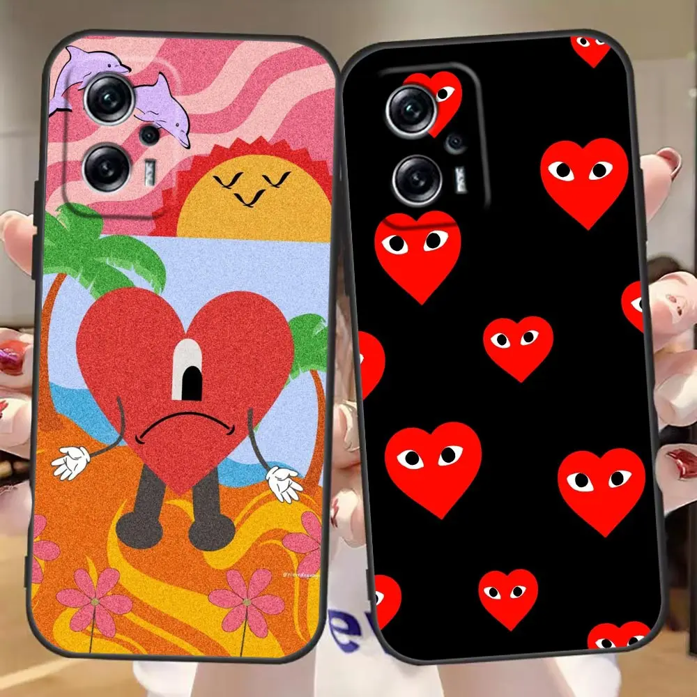 

Funda Coque Phone Case for Redmi Note 10S 9 9S 9T 7 8 8T 11S 11T 11 11E 10 Pro Plus 4G 5G Case Cover Bad Bunny Un Verano Sin Ti