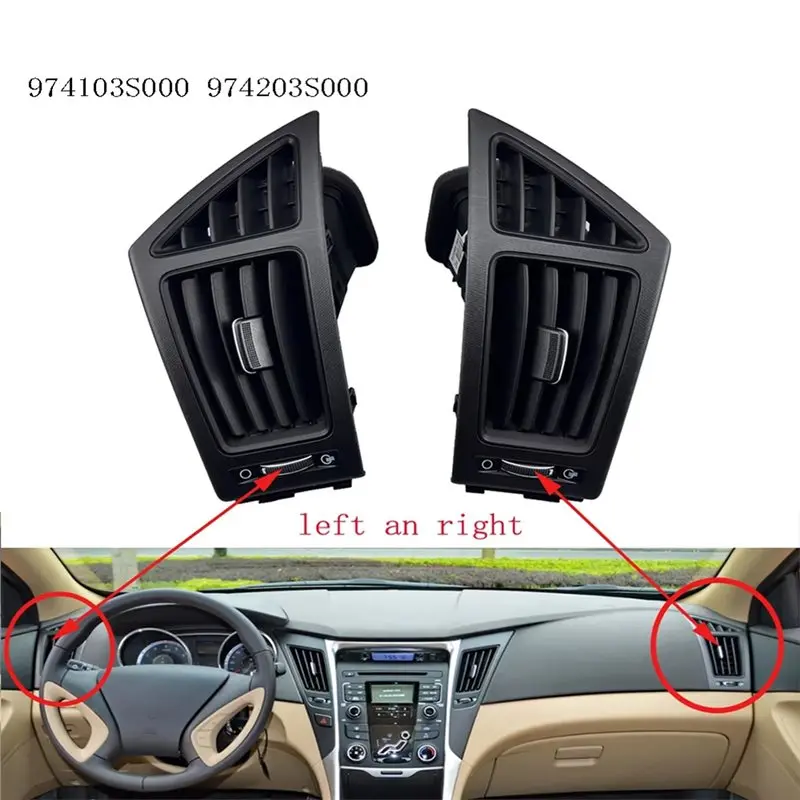 Фото Вентиляционные решетки кондиционера A58X-Dashboard для Hyundai Sonata 2011-2015 №5